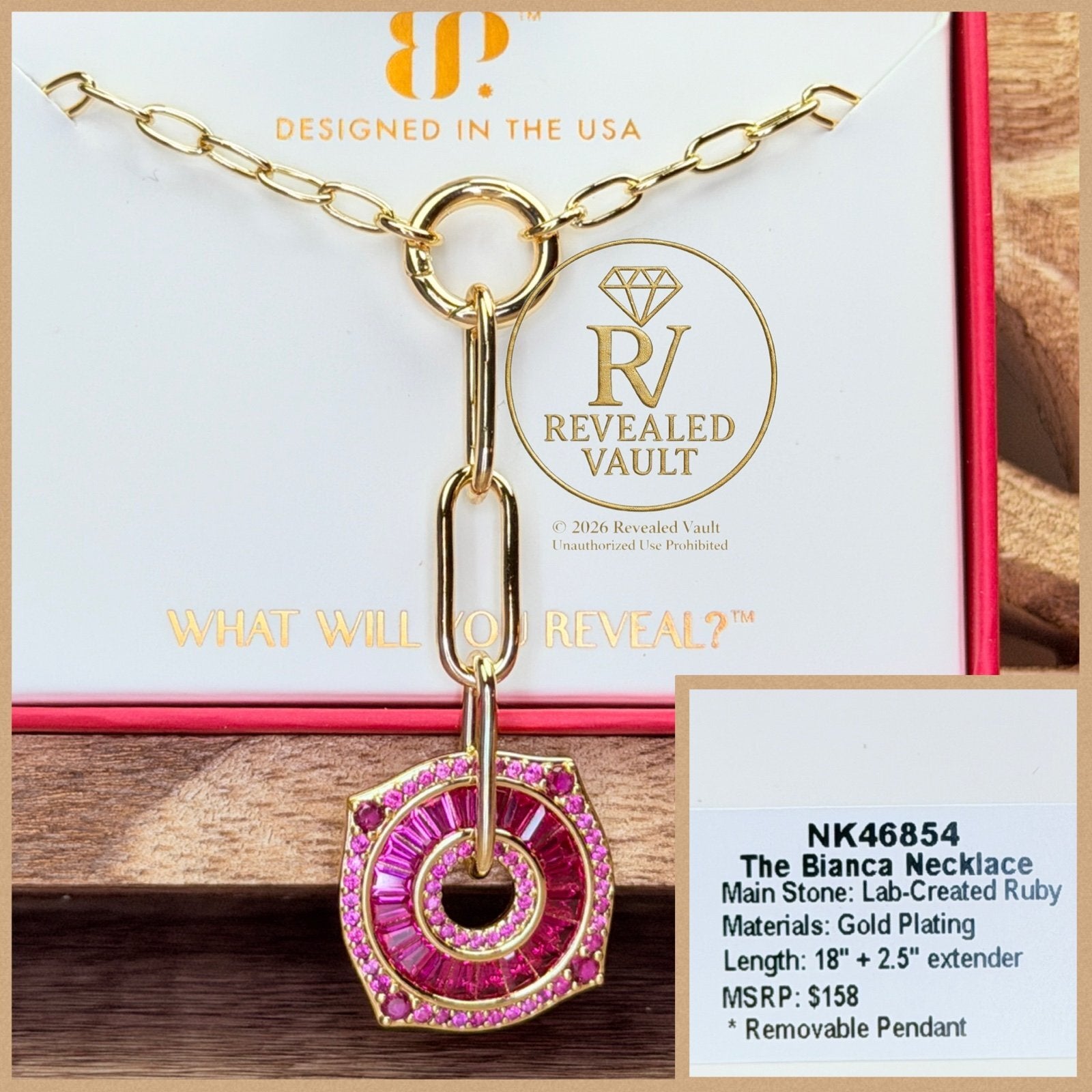 The Bianca Necklace - July Birthday 2026