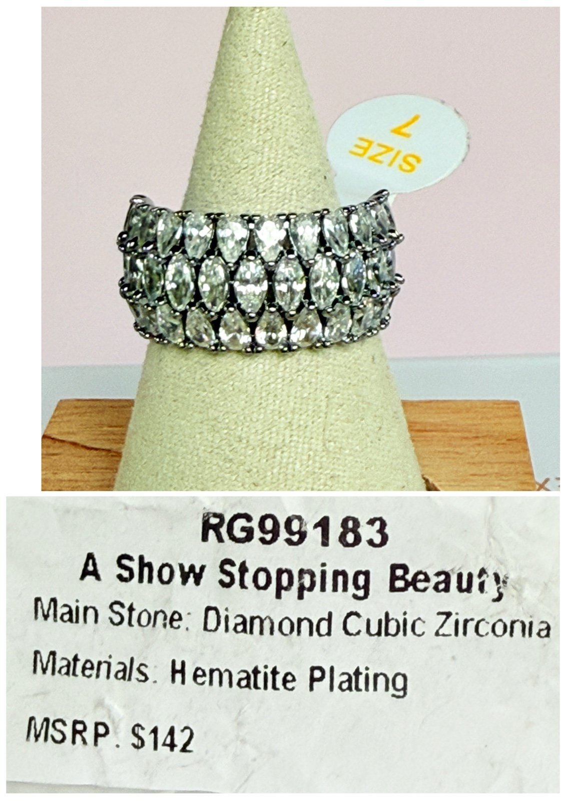 A Show Stopping Beauty - Size 7 - April Birthday 2025