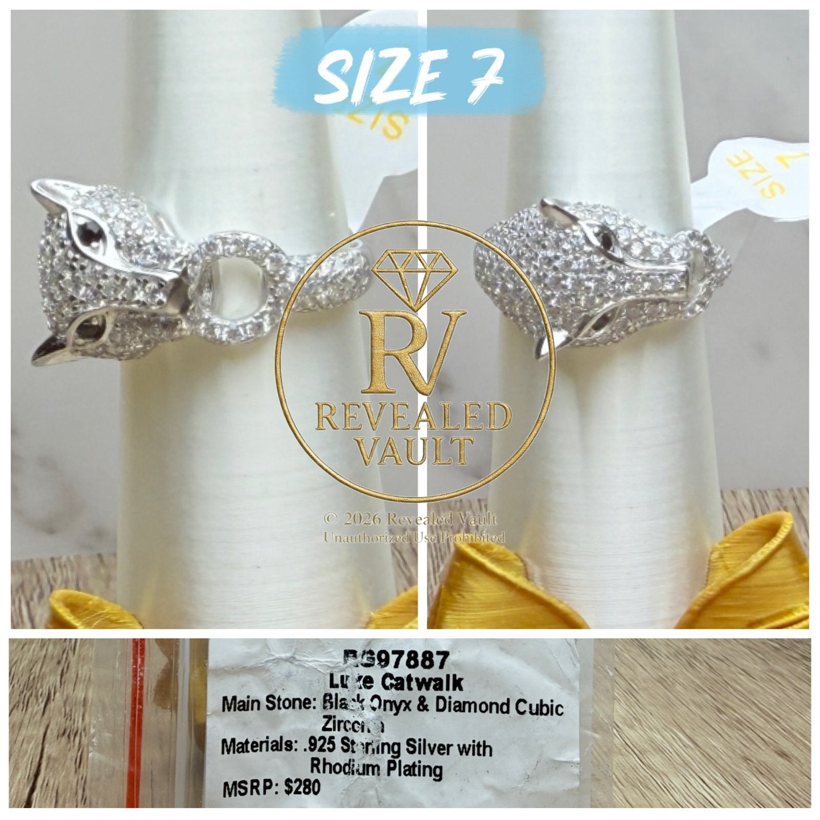 Luxe Catwalk - Size 7 - Sterling Club