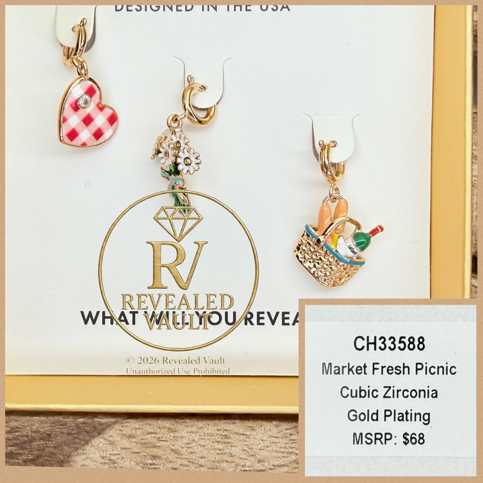 Market Fresh Picnic - Gem Society Charms Summer 2026