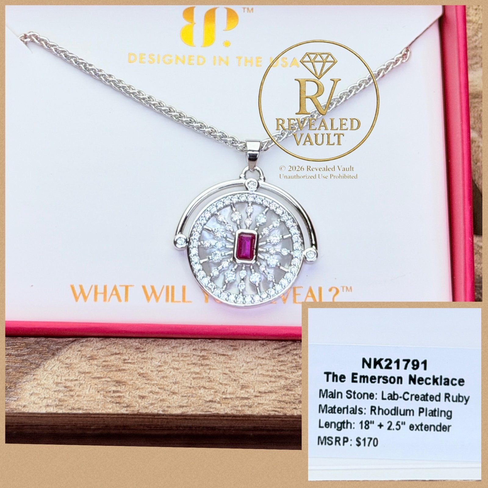 The Emerson Necklace - July Birthday 2026