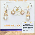 Pearl Crush Earrings - June Birthday 2026