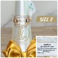 She Means Business - Size 8 - Sterling Club Vermeil