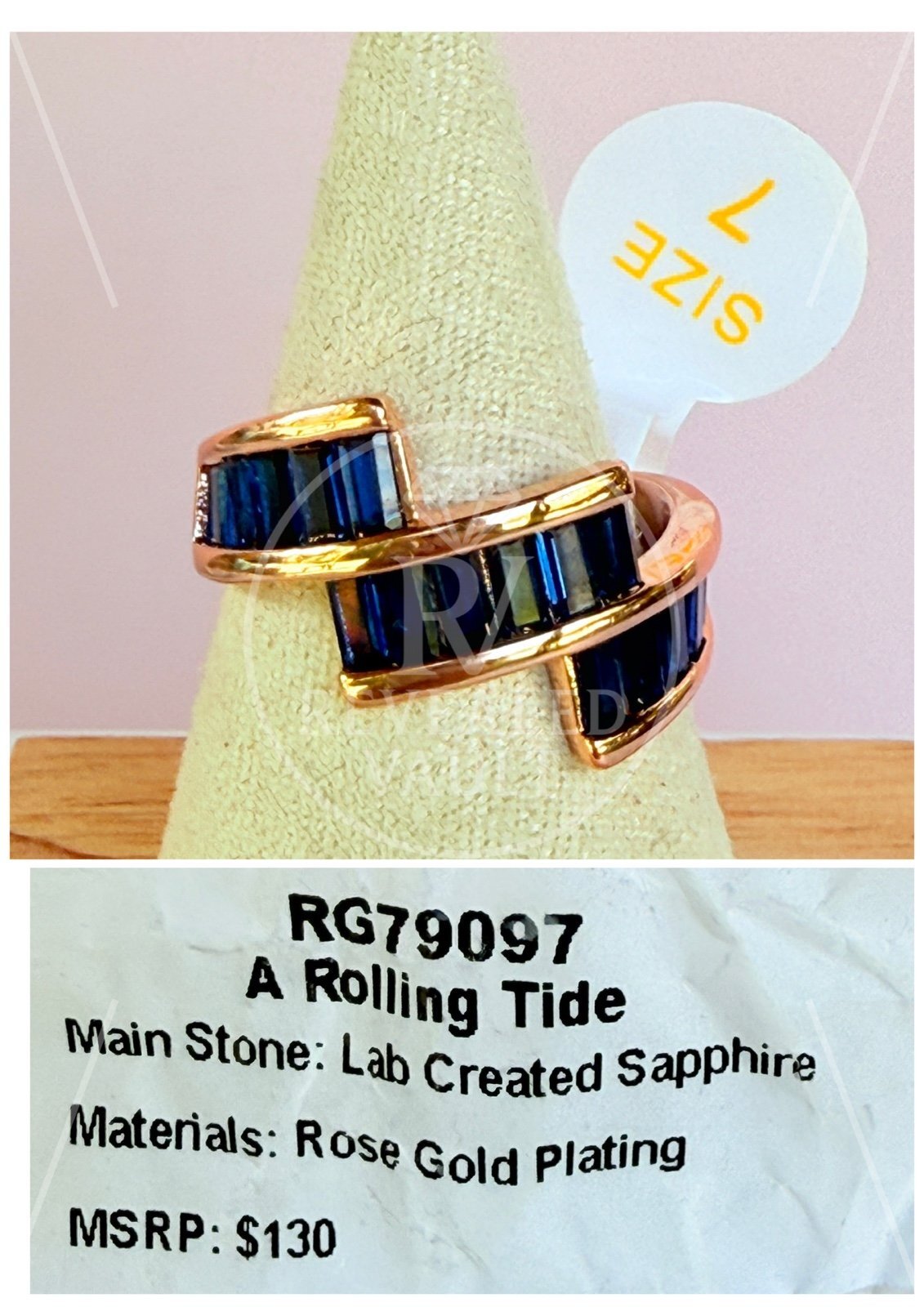 A Rolling Tide - Size 7 - September Birthday 2025