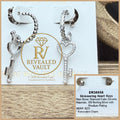 Shimmering Heart Keys - Sterling Club