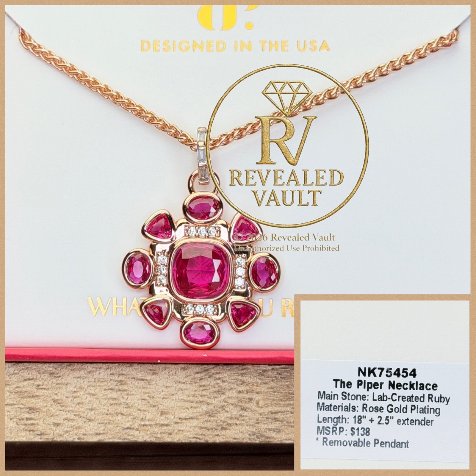 The Piper Necklace - July Birthday 2026