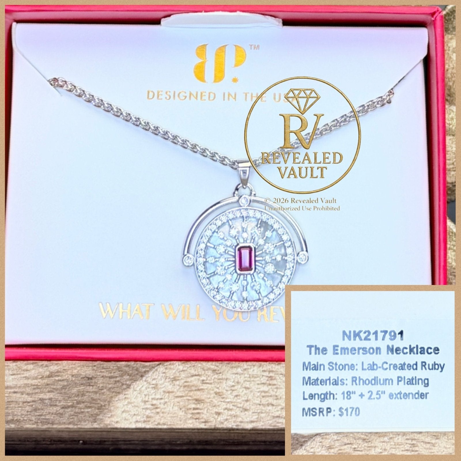 The Emerson Necklace - July Birthday 2026