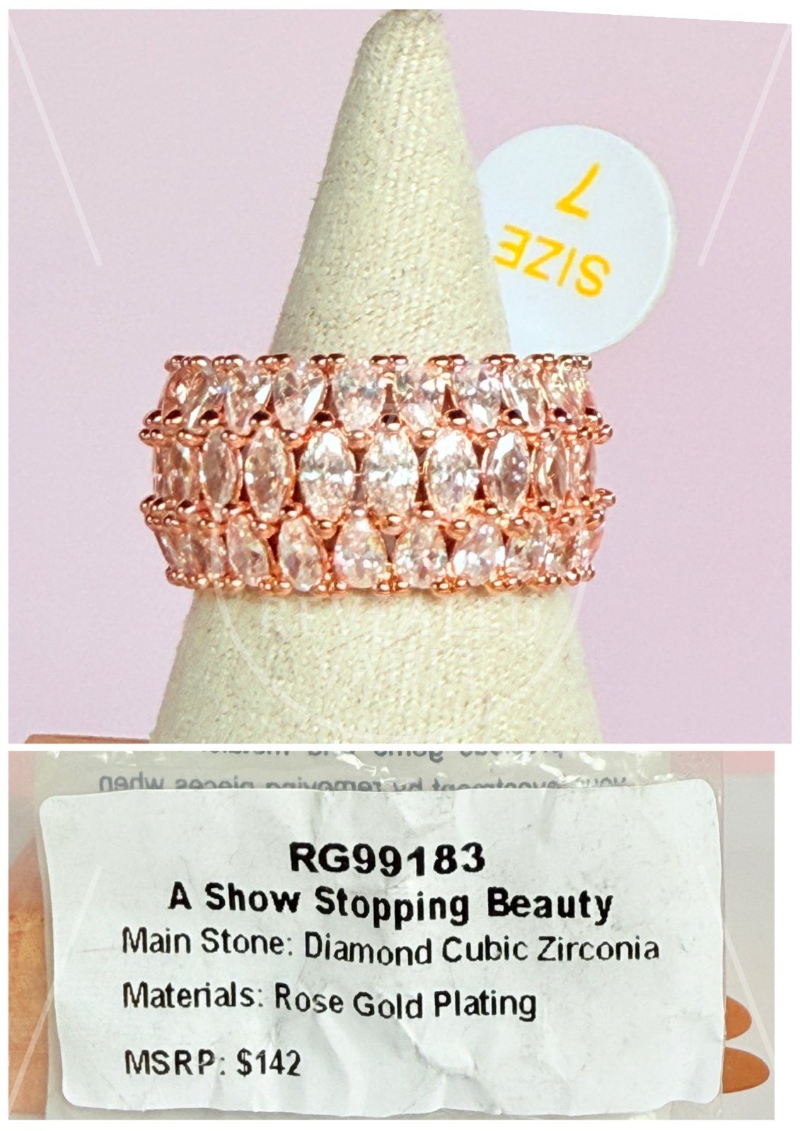 A Show Stopping Beauty - Size 7 - April Birthday 2025