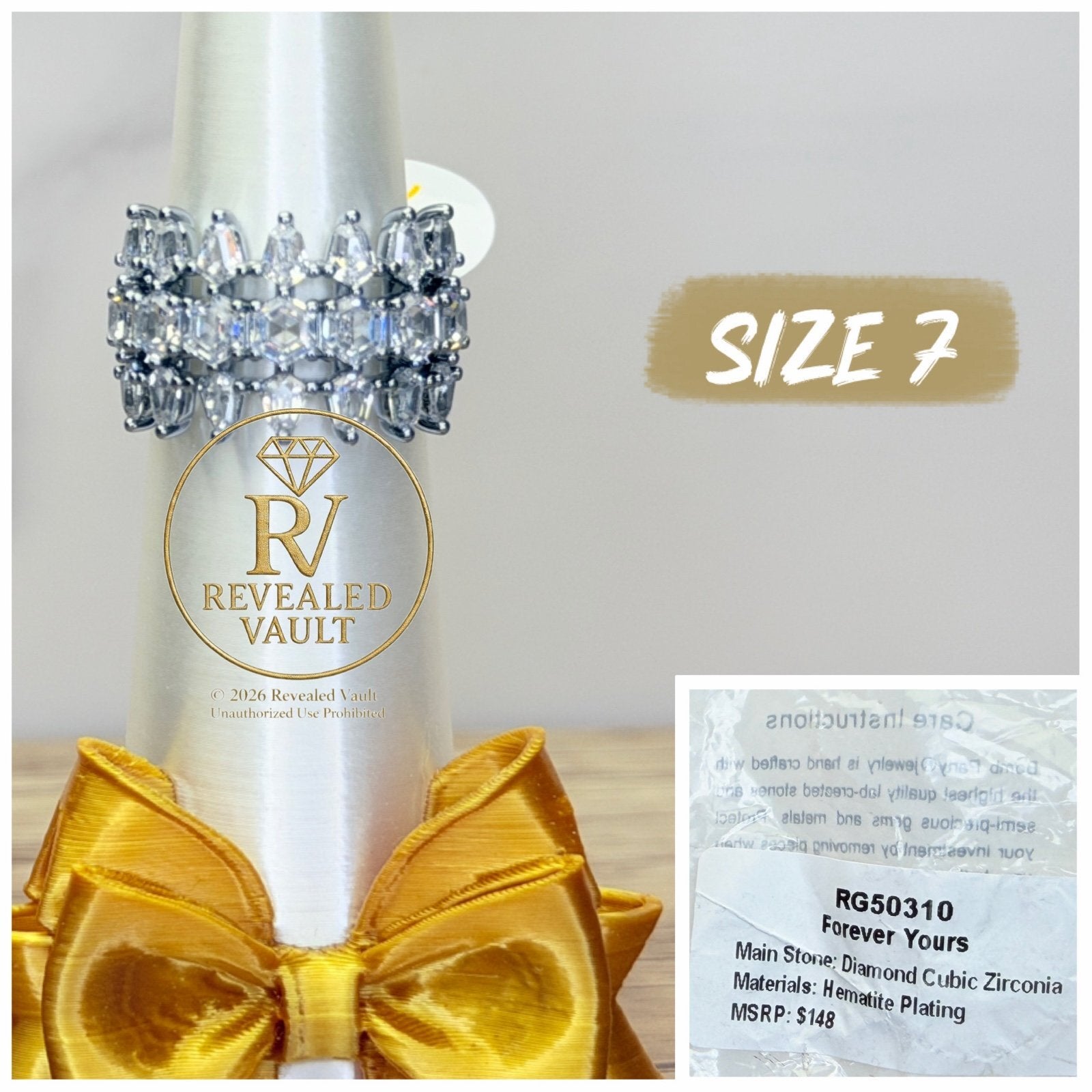 Forever Yours - Size 7 - April Birthday 2026