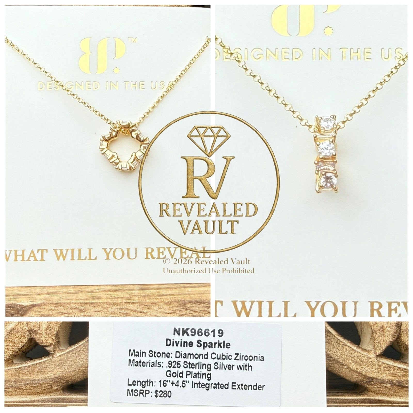 Divine Sparkle - Sterling Club Vermeil