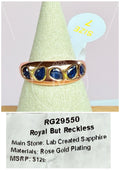 Royal But Reckless - Size 7 - September Birthday 2025