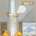 Classic Details Band - Size 7 - Sterling Club Vermeil