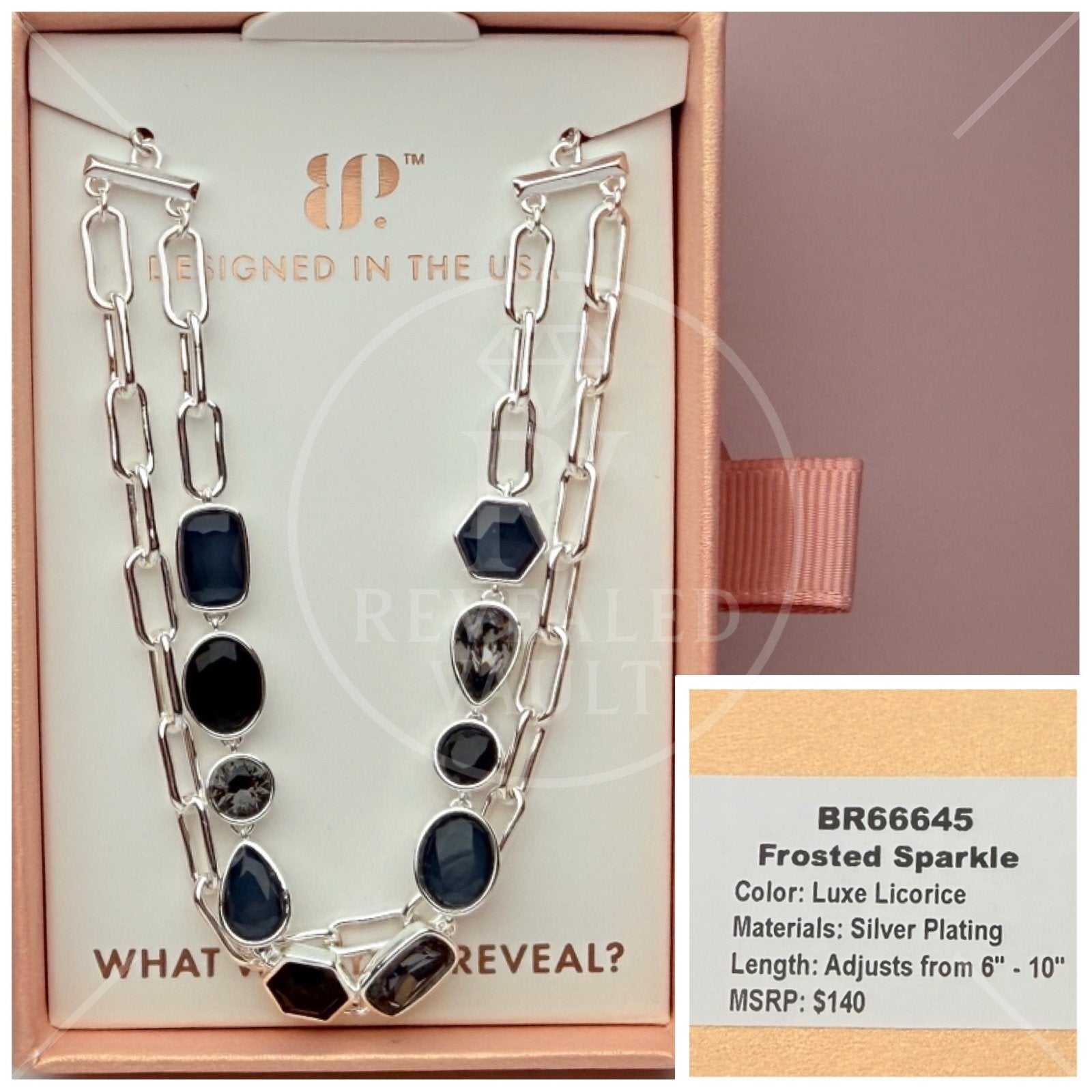 Frosted Sparkle - Luxe Licorice - Holiday Jewel Candy