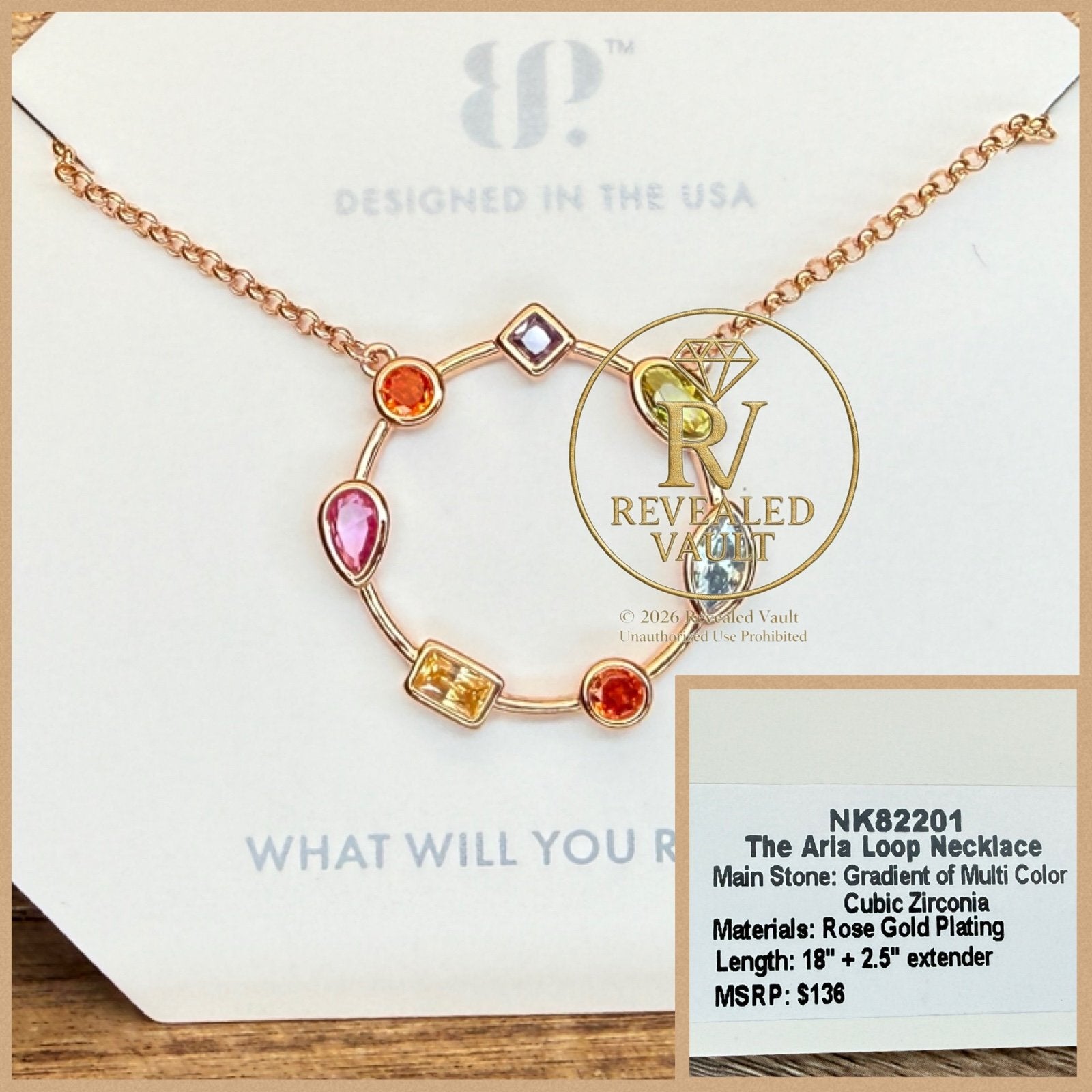 The Aria Loop Necklace - OG