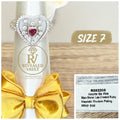 Hearts On Fire - Size 7 - July Birthday 2026