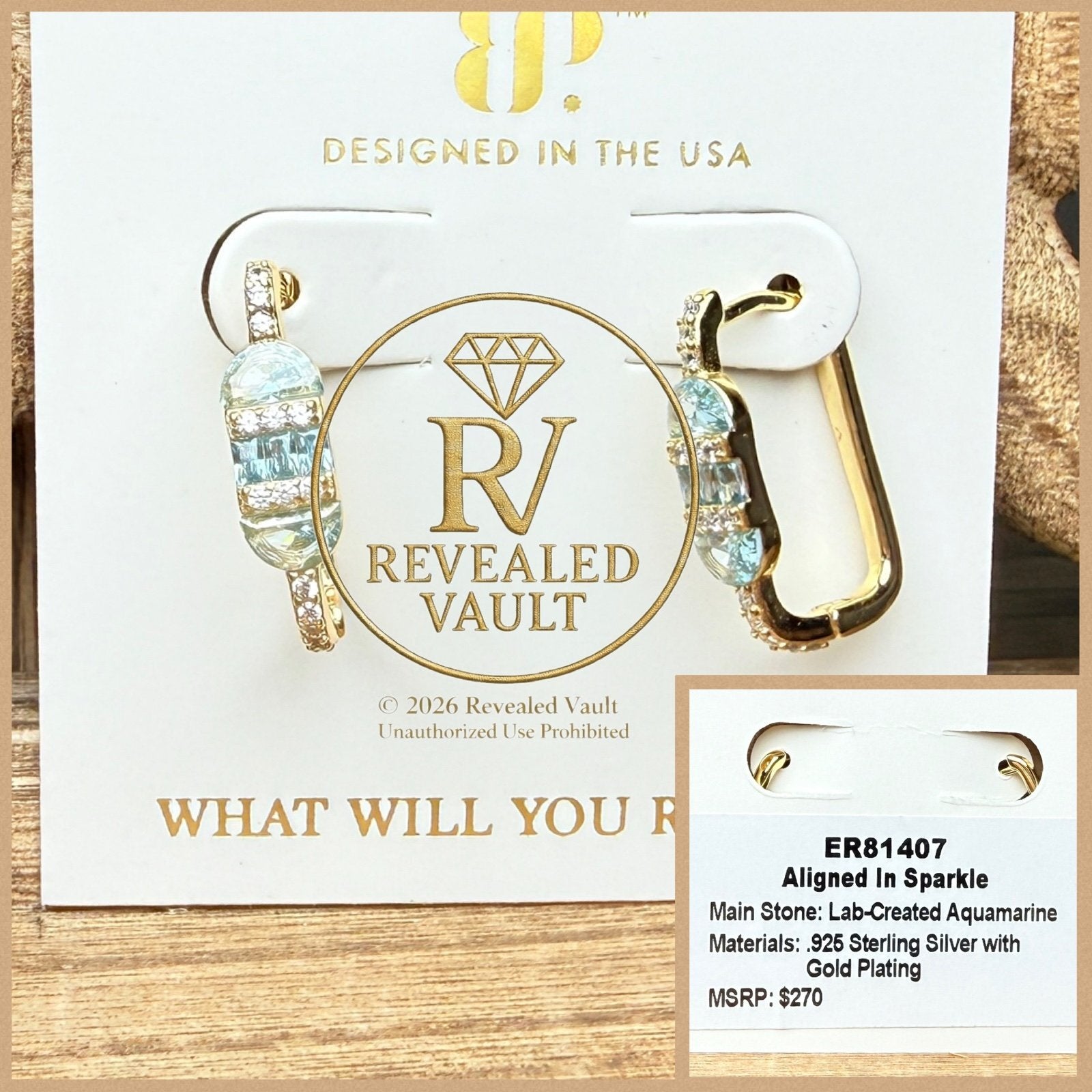Aligned In Sparkle - Sterling Club Vermeil