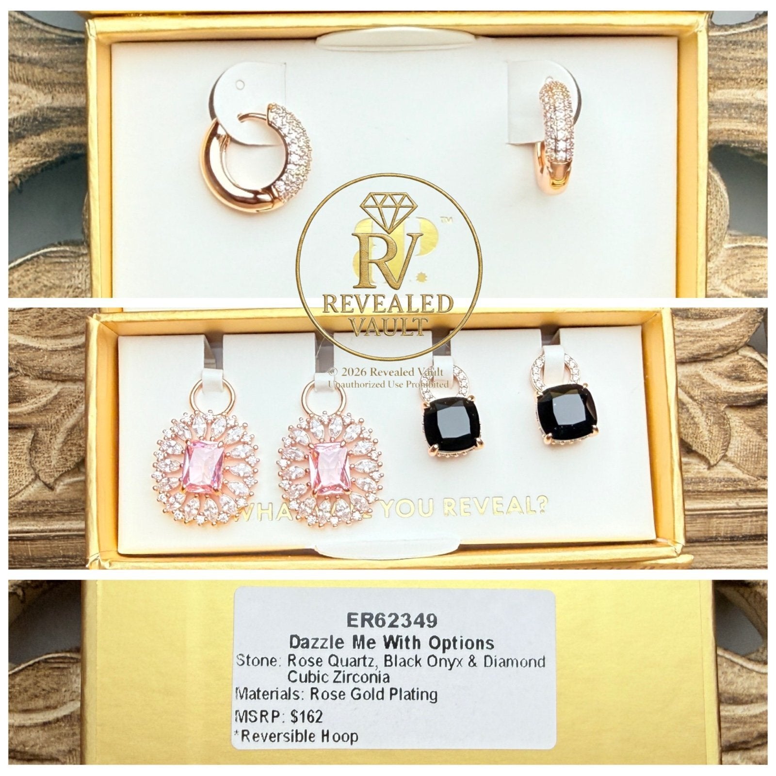 Dazzle Me With Options - Charming Hoops