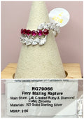 Fiery Blazing Rapture - Size 7 - July Birthday 2025
