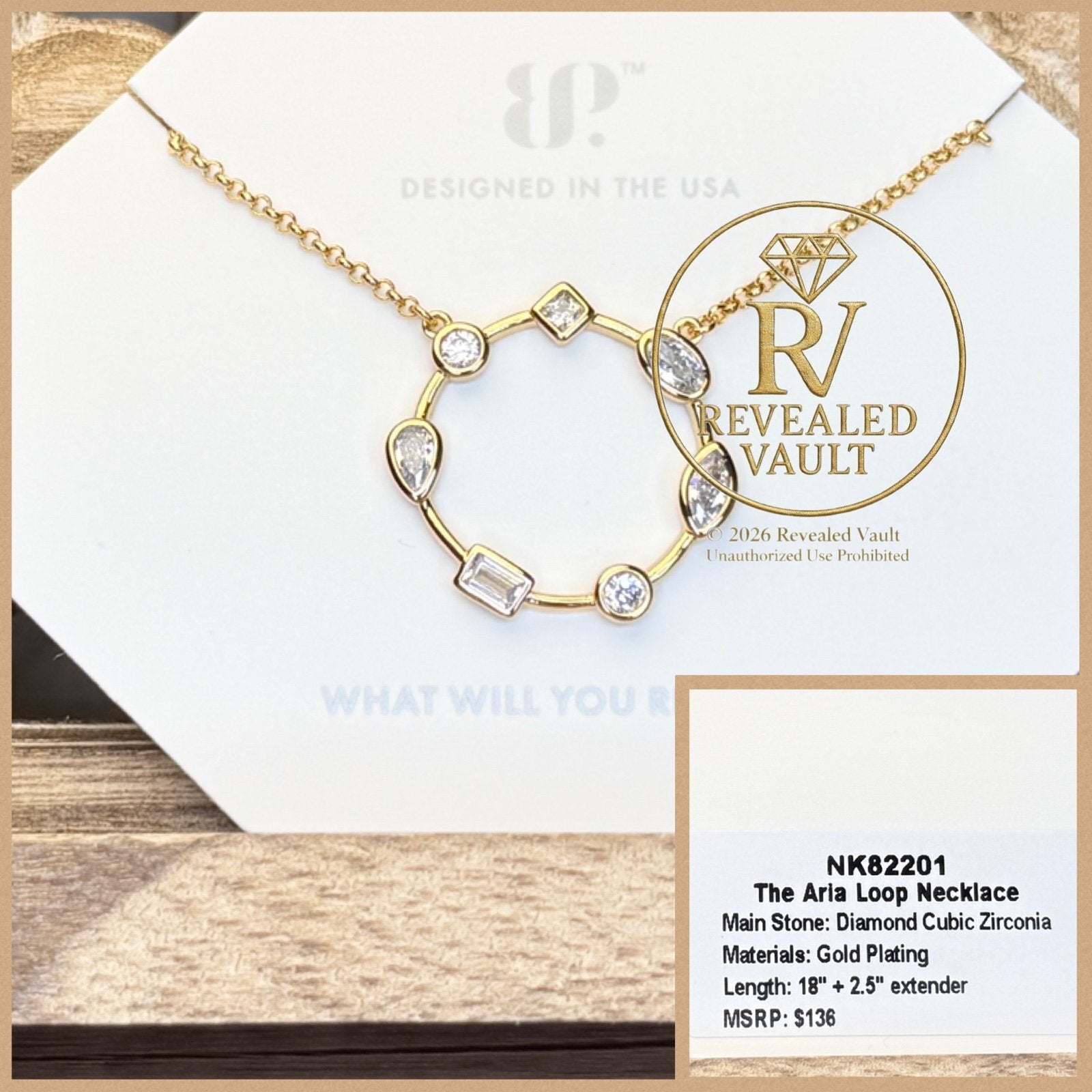 The Aria Loop Necklace - OG