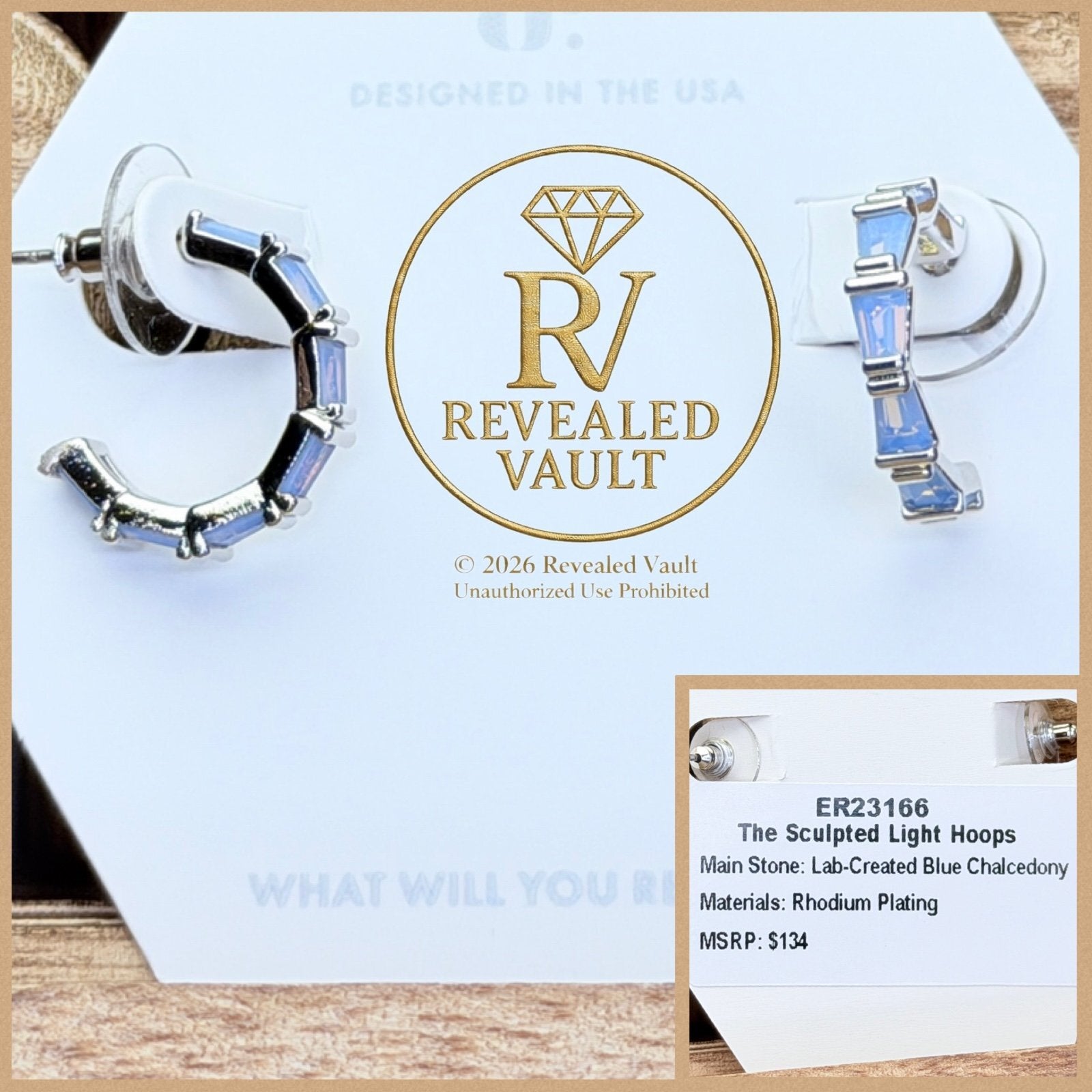 The Sculpted Light Hoops - OG