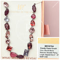 Candy Cane Crush - Moonlit Merlot - Holiday Jewel Candy