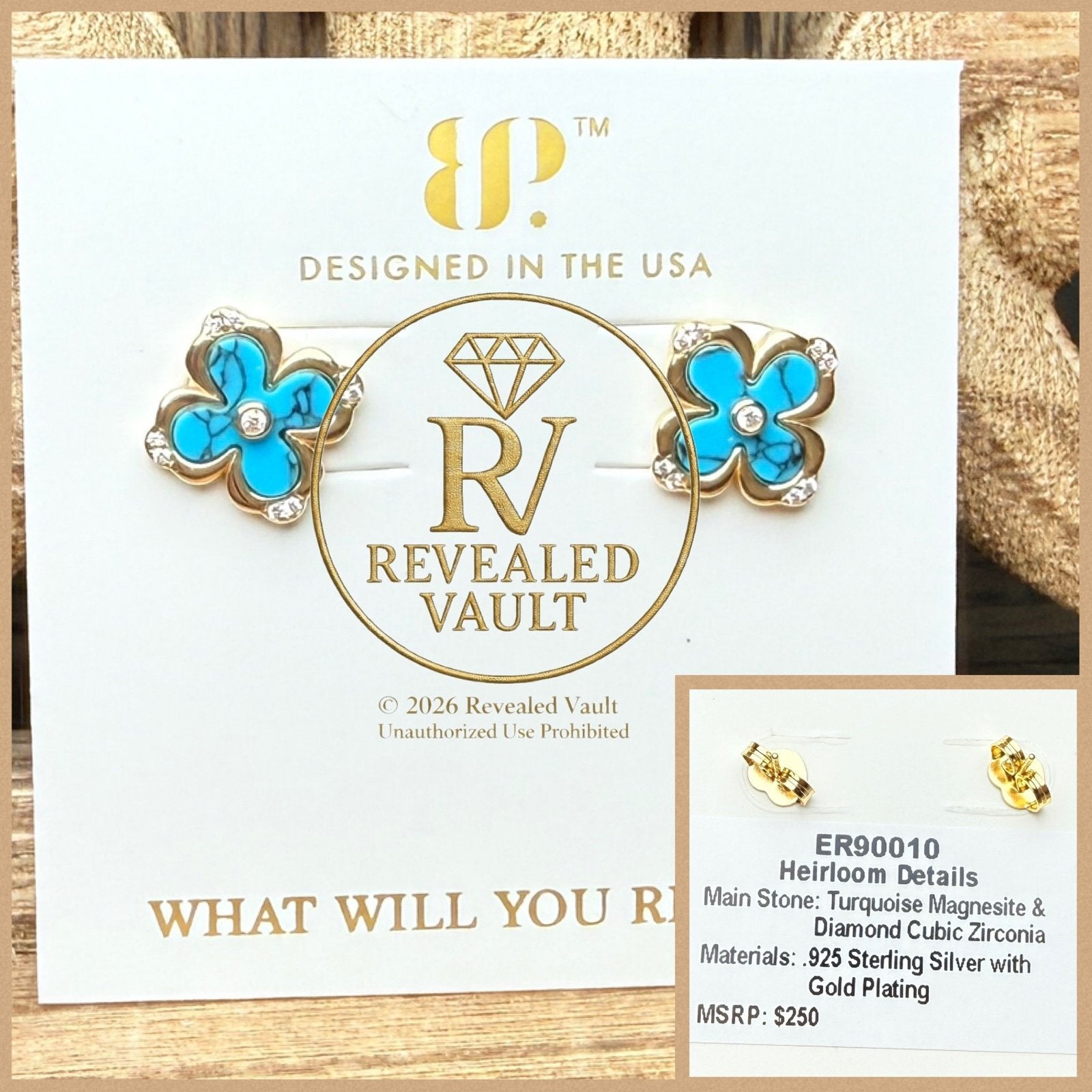 Heirloom Details - Sterling Club Vermeil