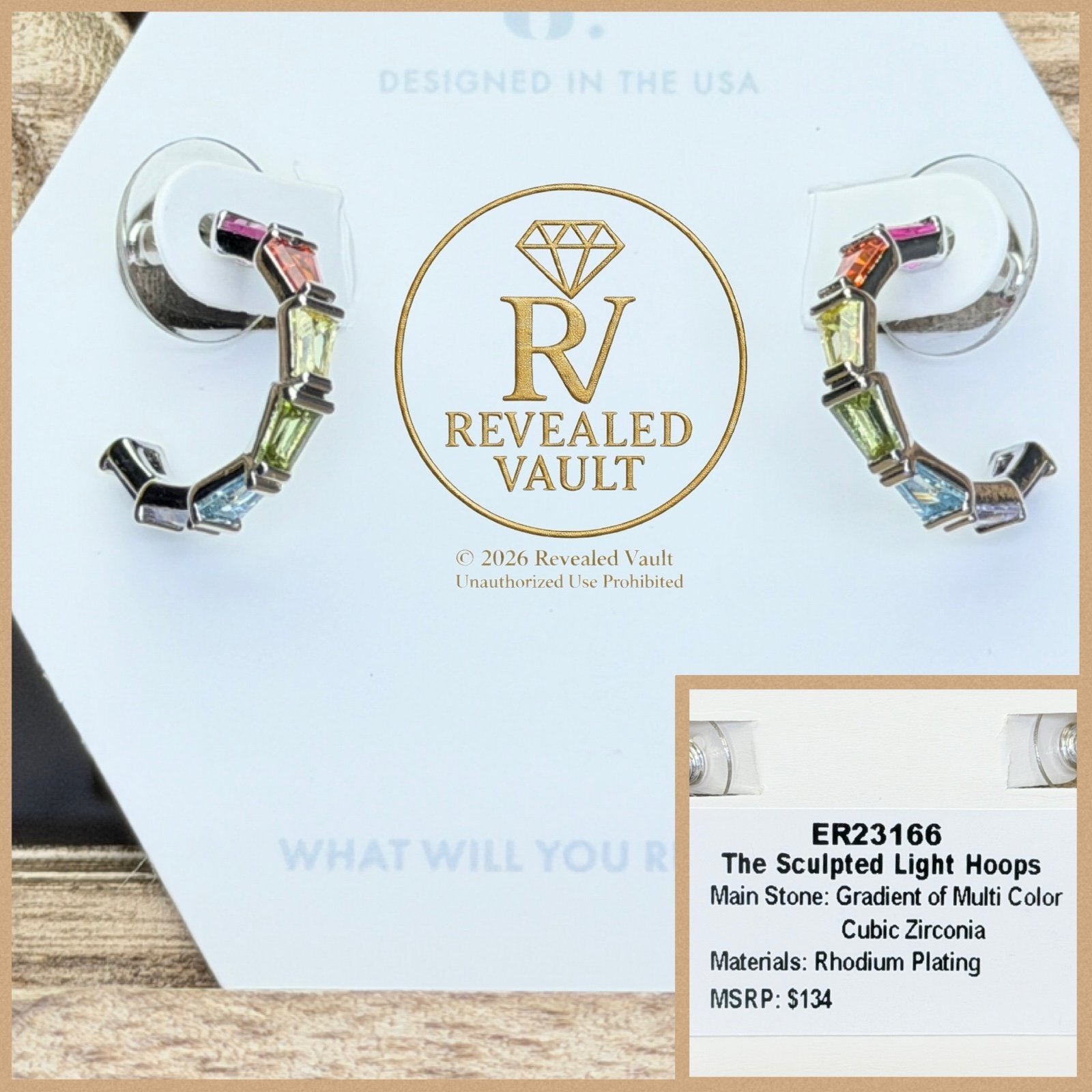 The Sculpted Light Hoops - OG