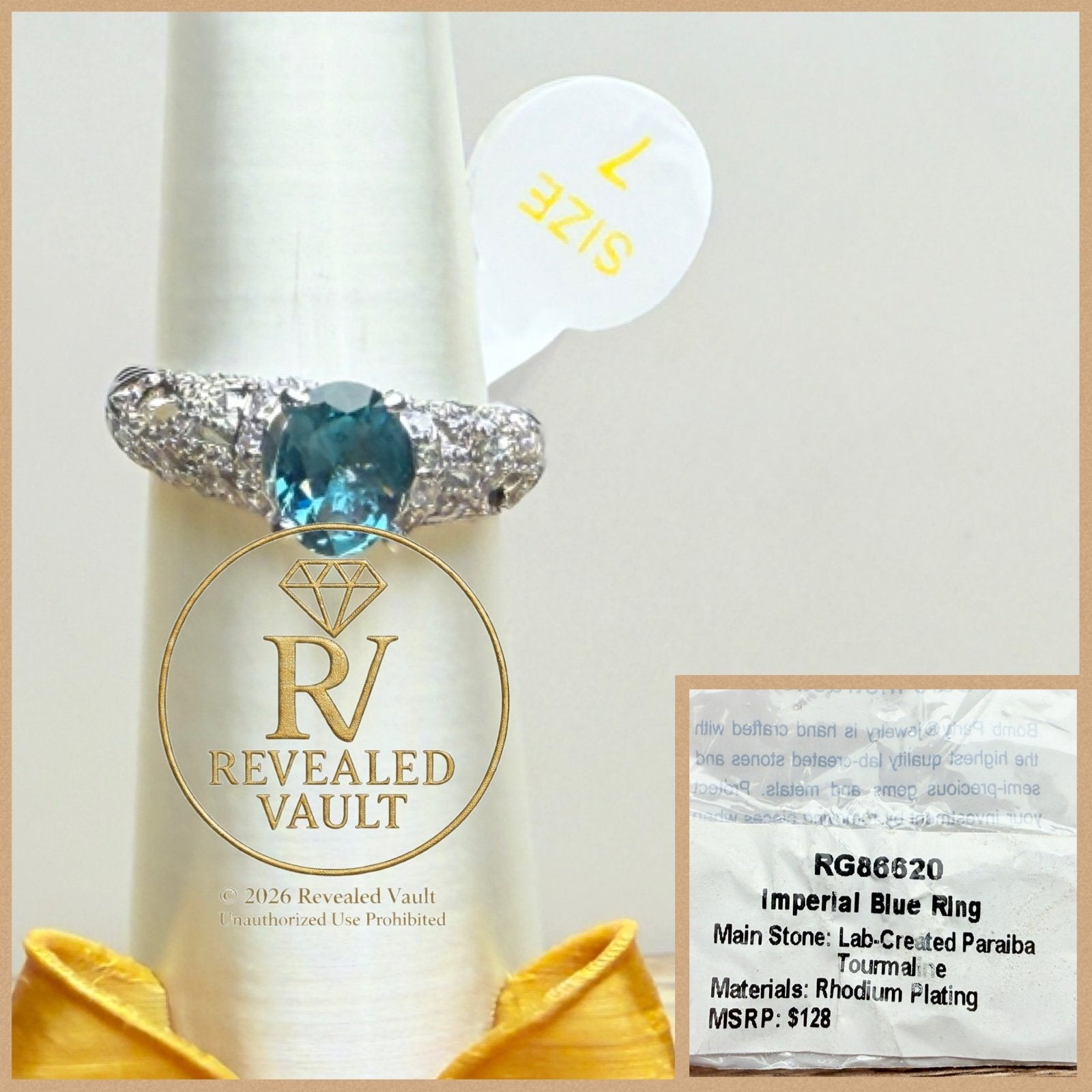 Imperial Blue Ring - Size 7 - OG