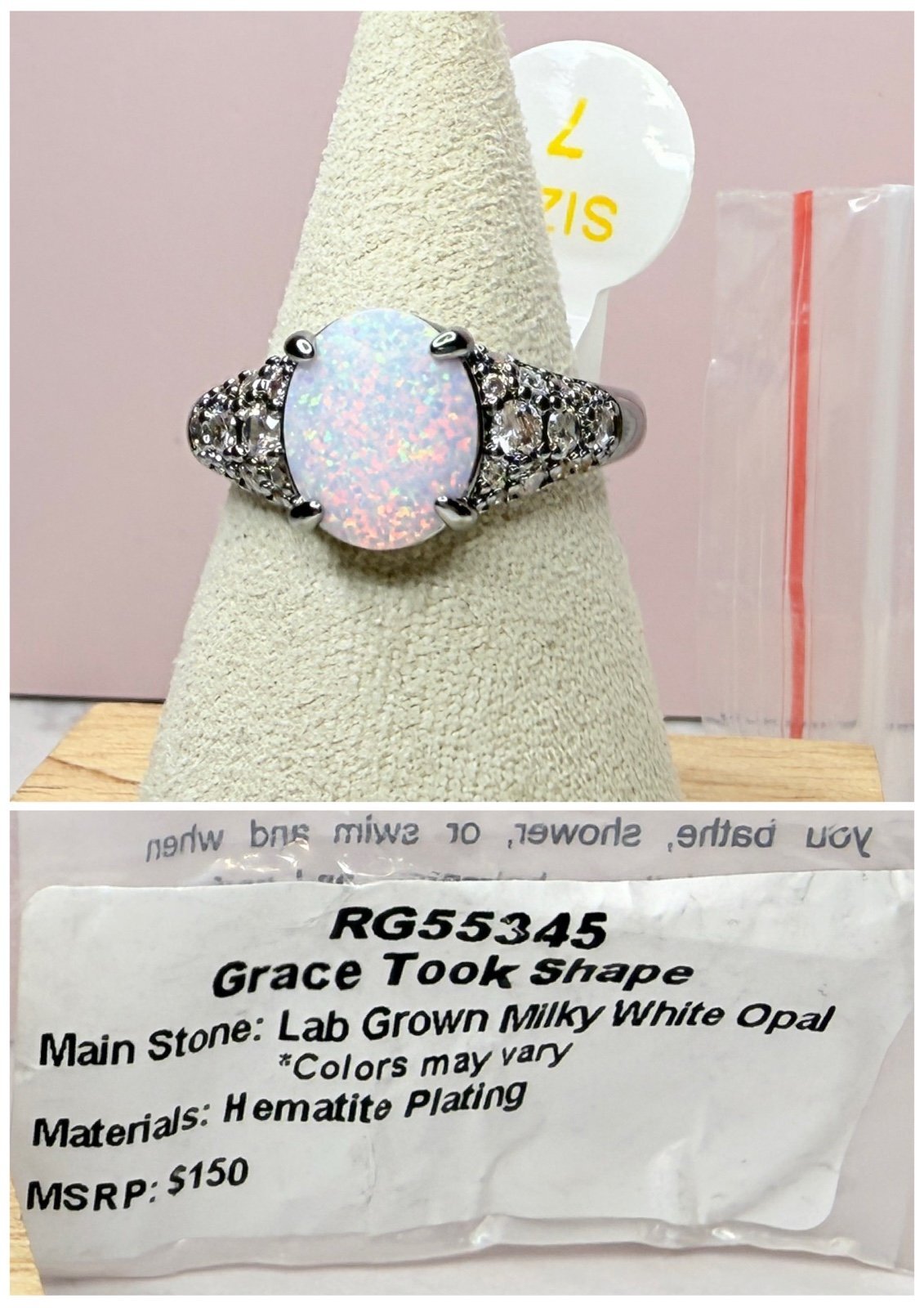 Grace Took Shape  - Size 7 - October Birthday 2025