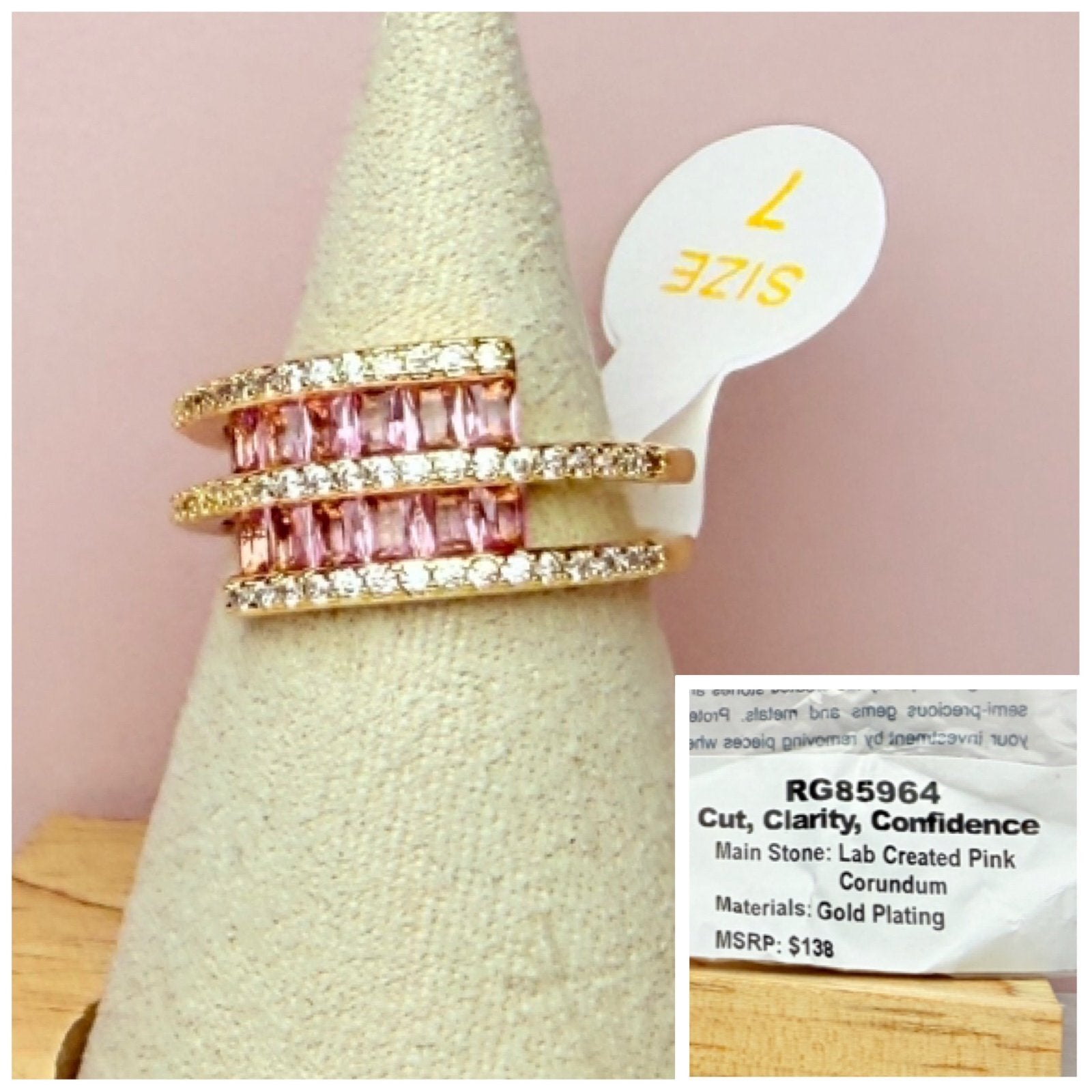 Cut, Clarity, Confidence - Size 7 - OG