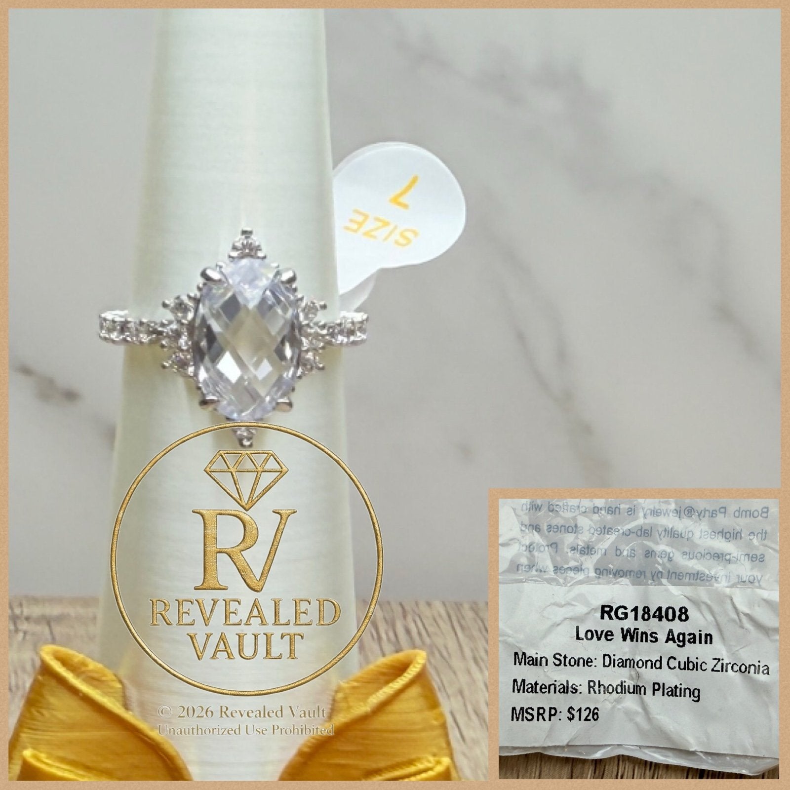 Love Wins Again - Size 7 - April Birthday 2026