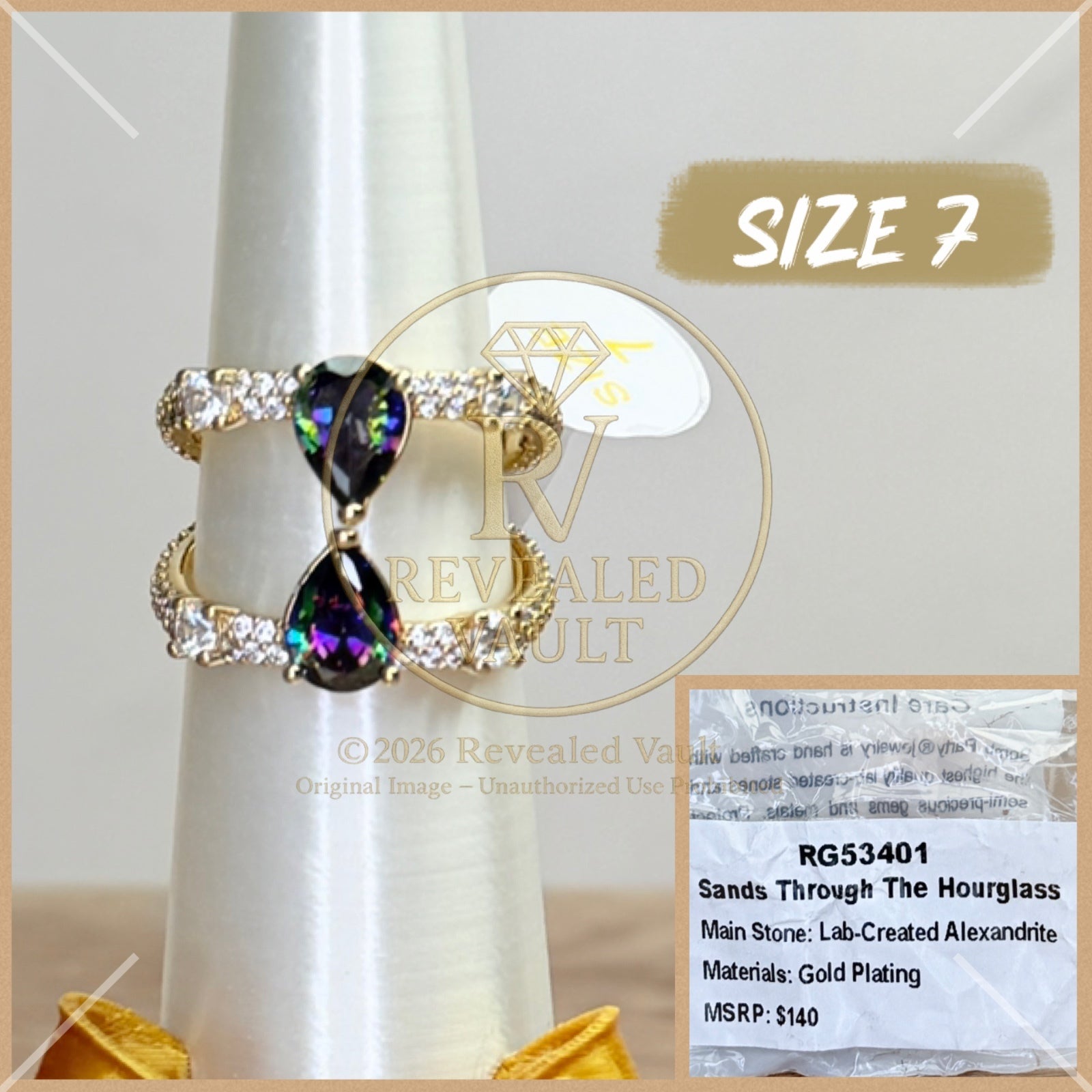 Sands Through The Hourglass - Size 7 - June Birthday 2026