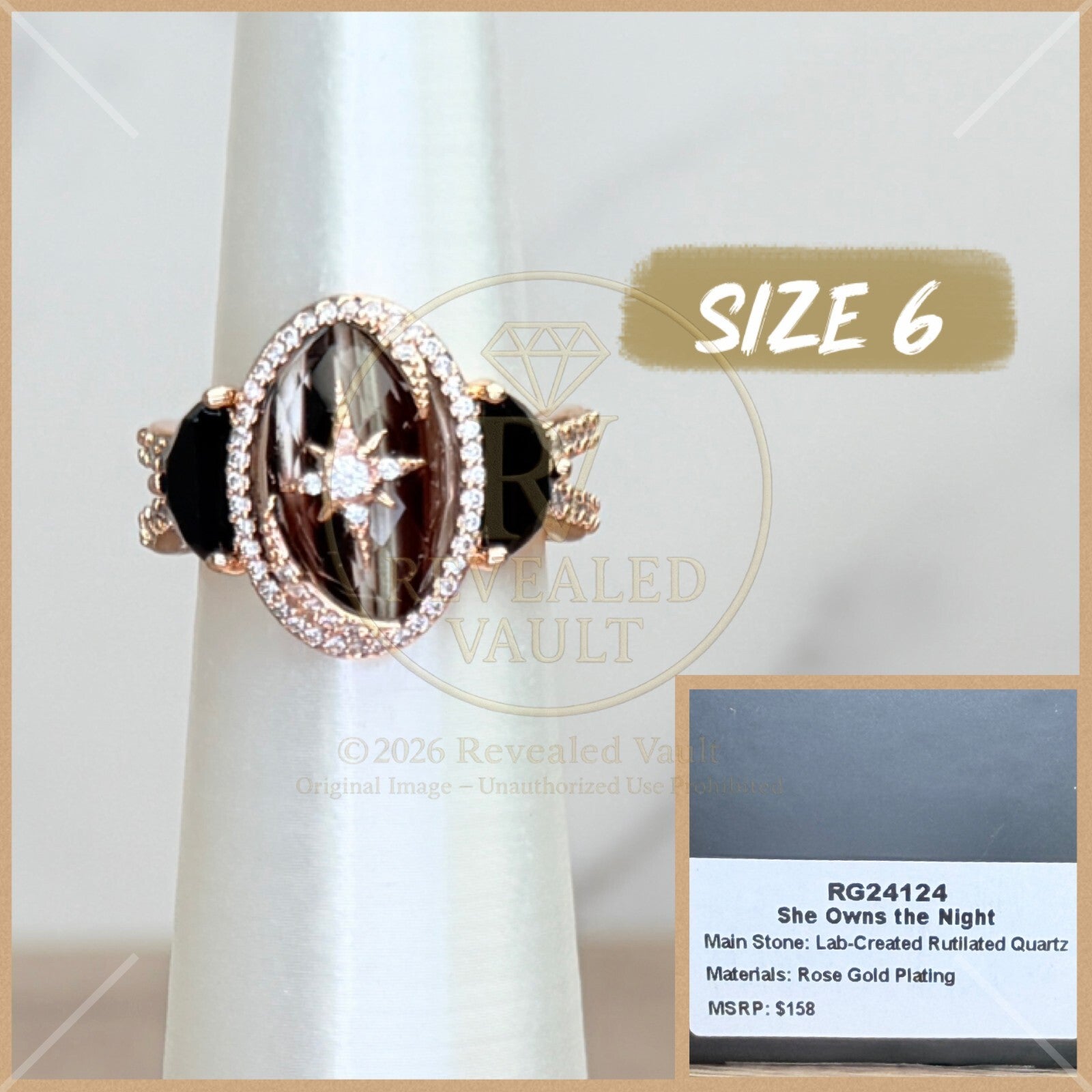 She Owns the Night - Size 6 - Obsidia