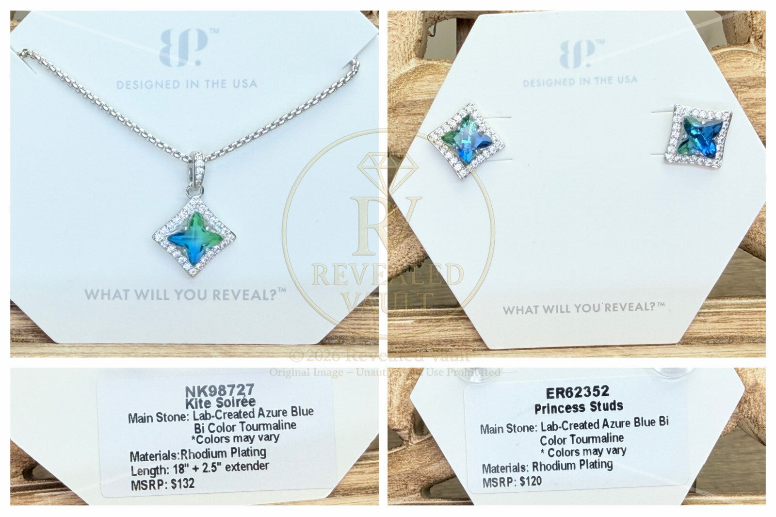 Kite Soirée & Princess Studs - Bi Color - OG