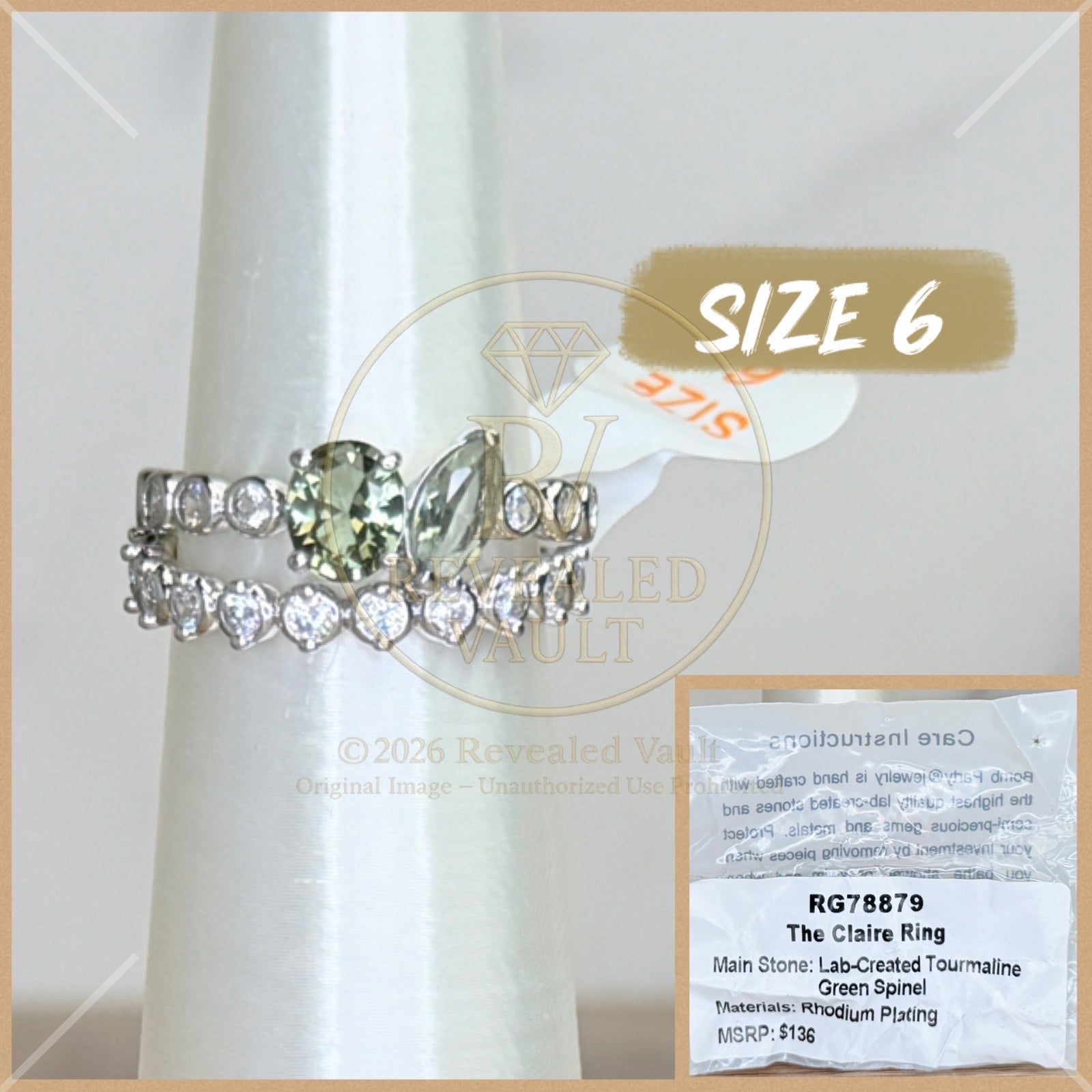 The Claire Ring - Size 6 - OG