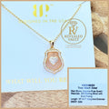 True Heart Crest - Sterling Club Vermeil