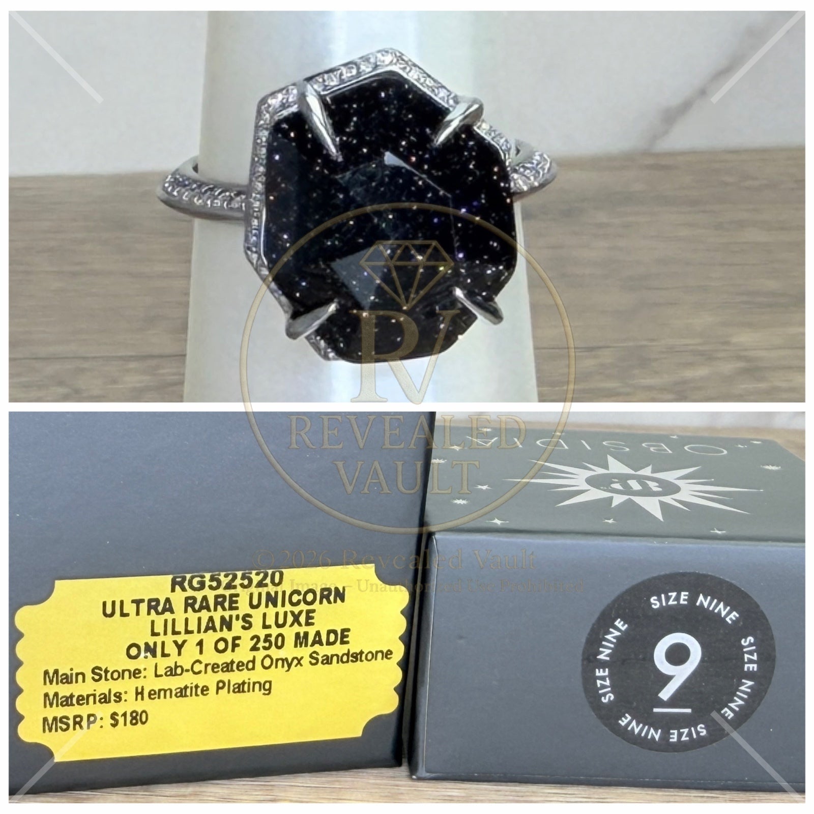 Lillian's Luxe - Size 9 - Obsidia