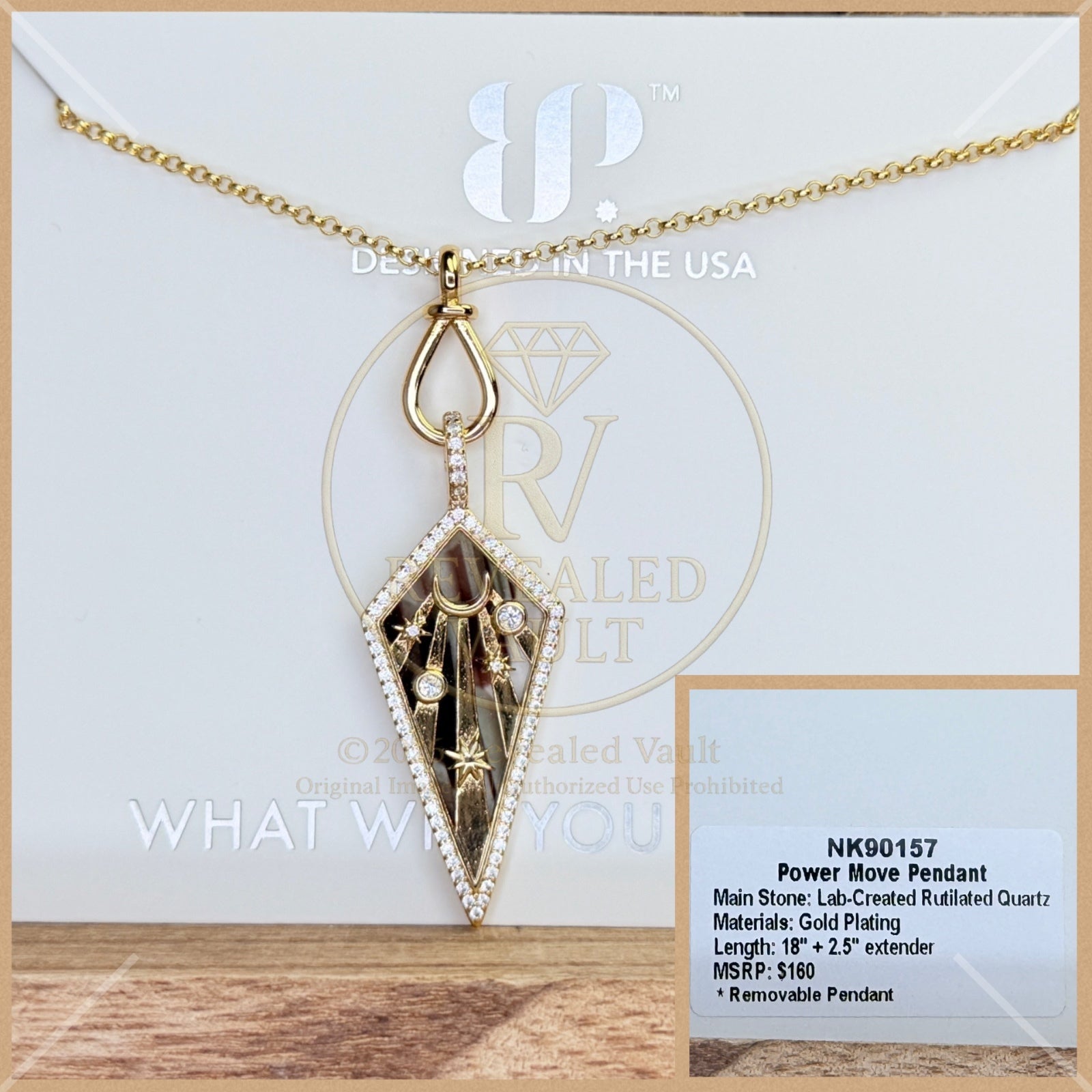 Power Move Pendant - Obsidia