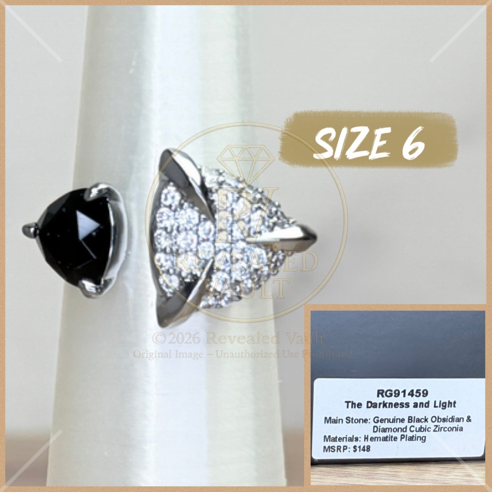 The Darkness and Light - Size 6 - Obsidia
