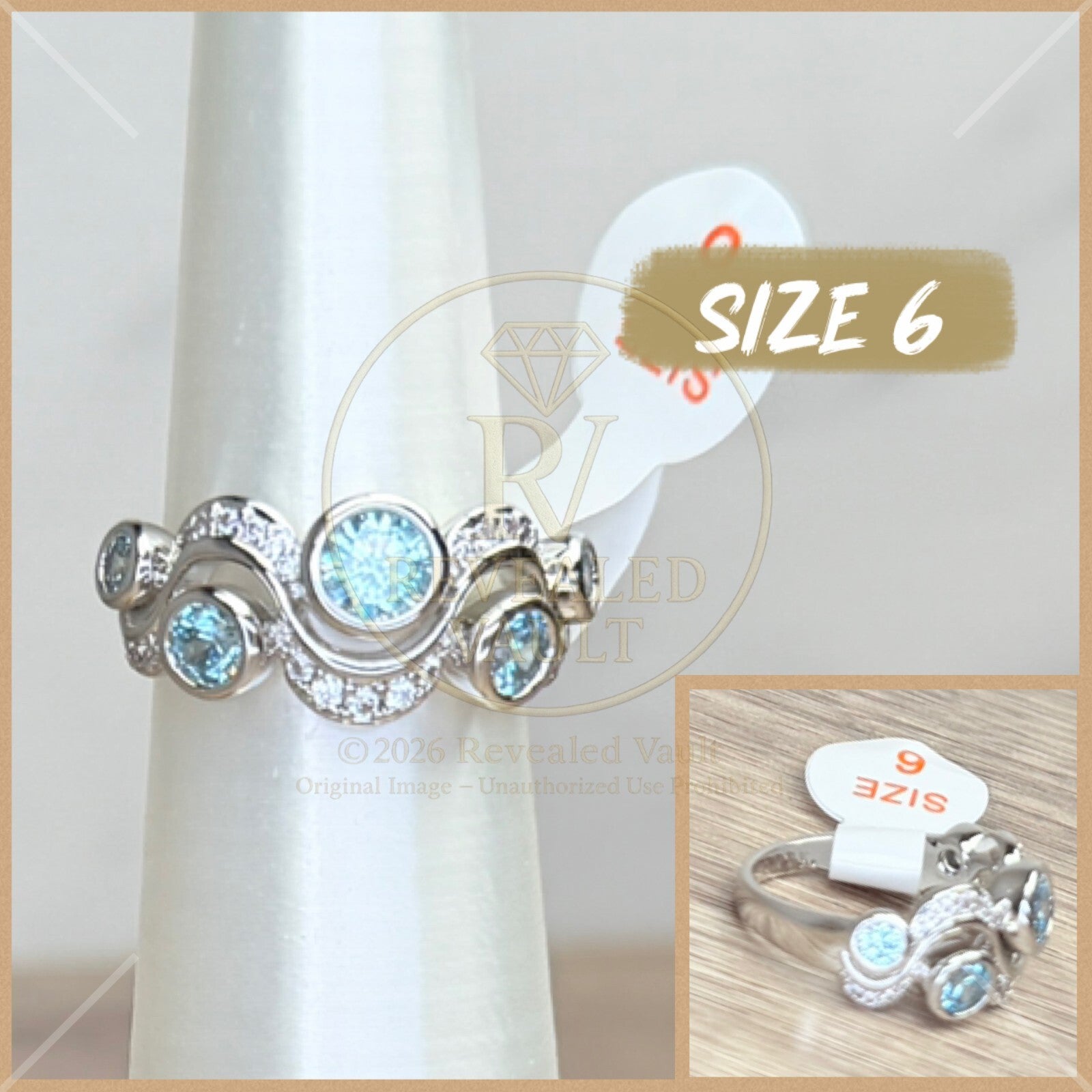 The Emily Ring - Size 6 - March Birthday 2026