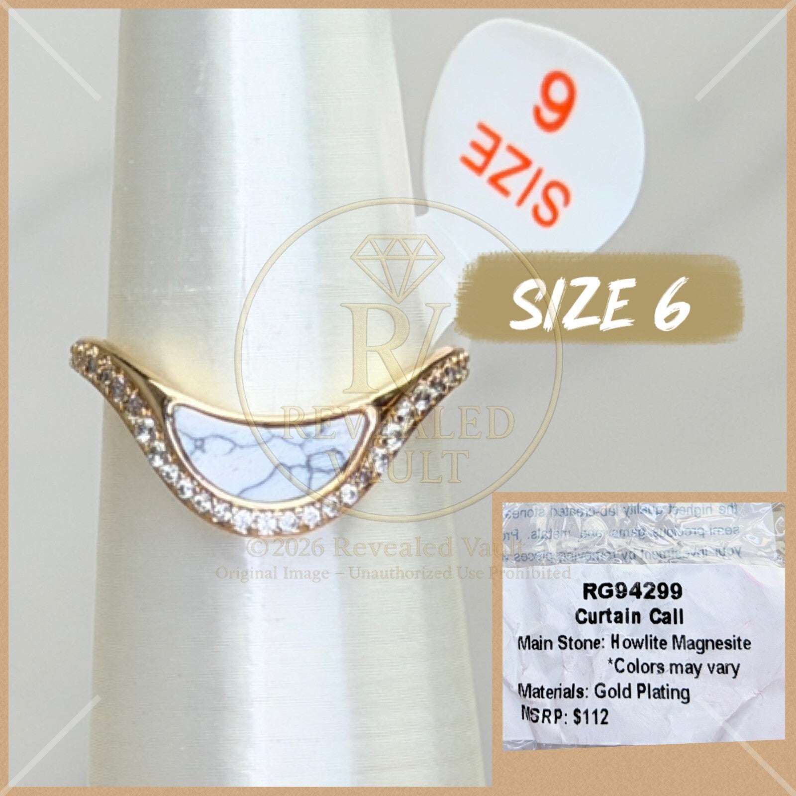 Curtain Call- Size 6 - OG