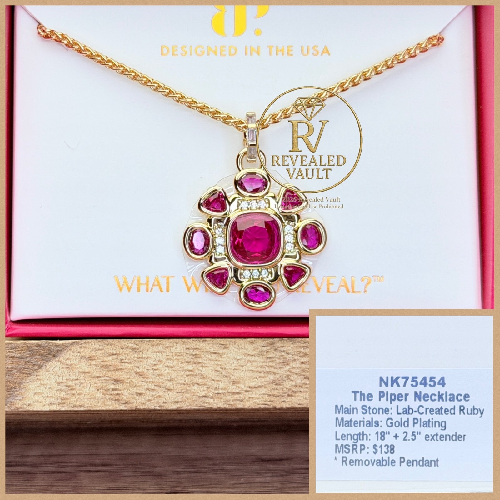 The Piper Necklace - July Birthday 2026