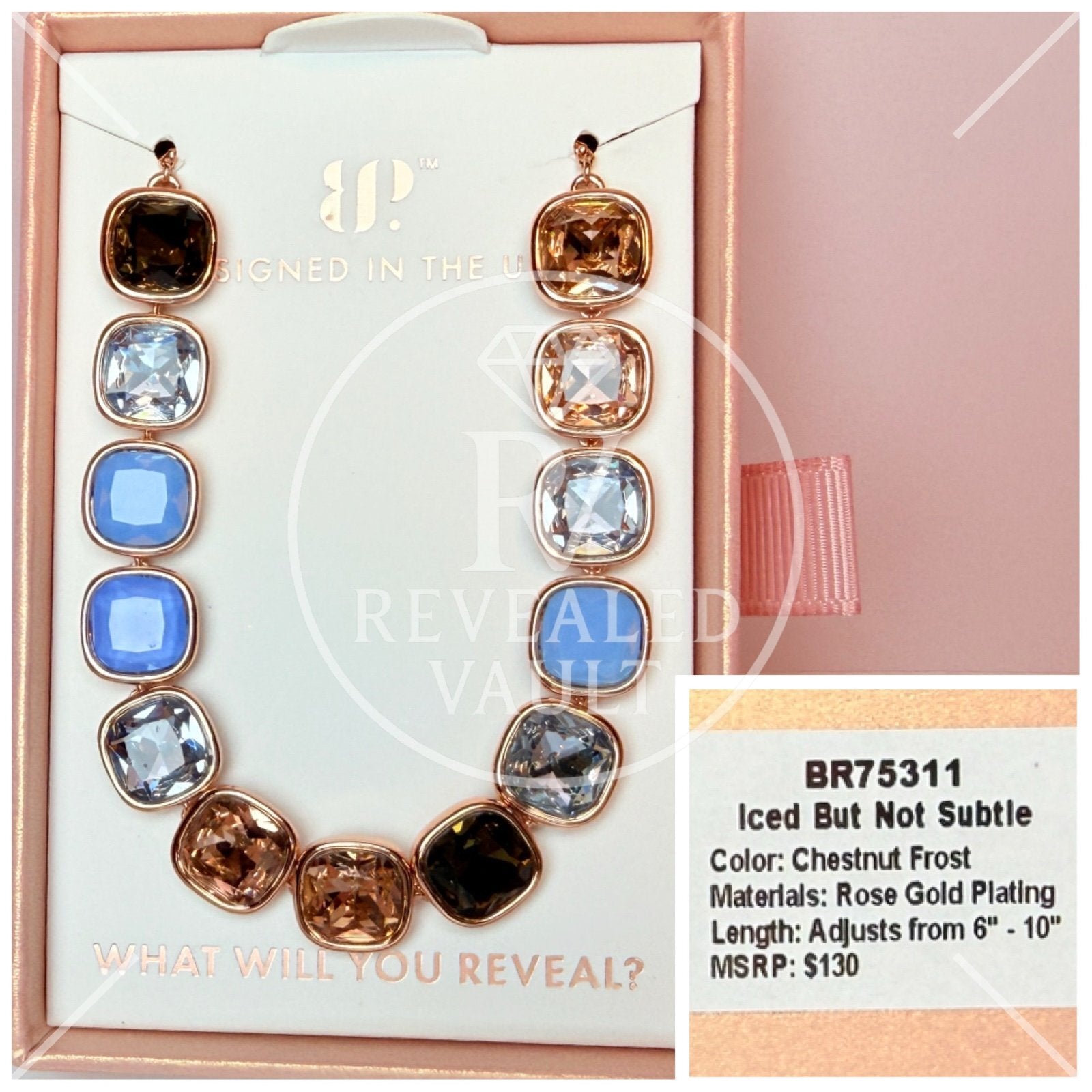Iced But Not Subtle - Chestnut Frost - Holiday Jewel Candy
