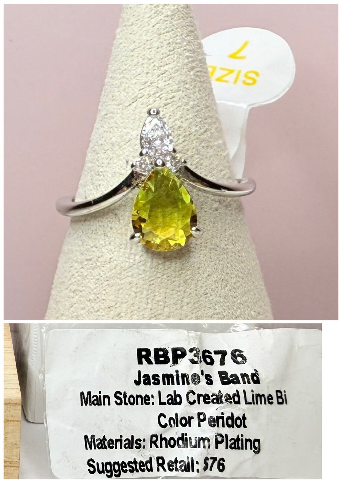 Jasmine's Band - Size 7 - August Birthday 2024