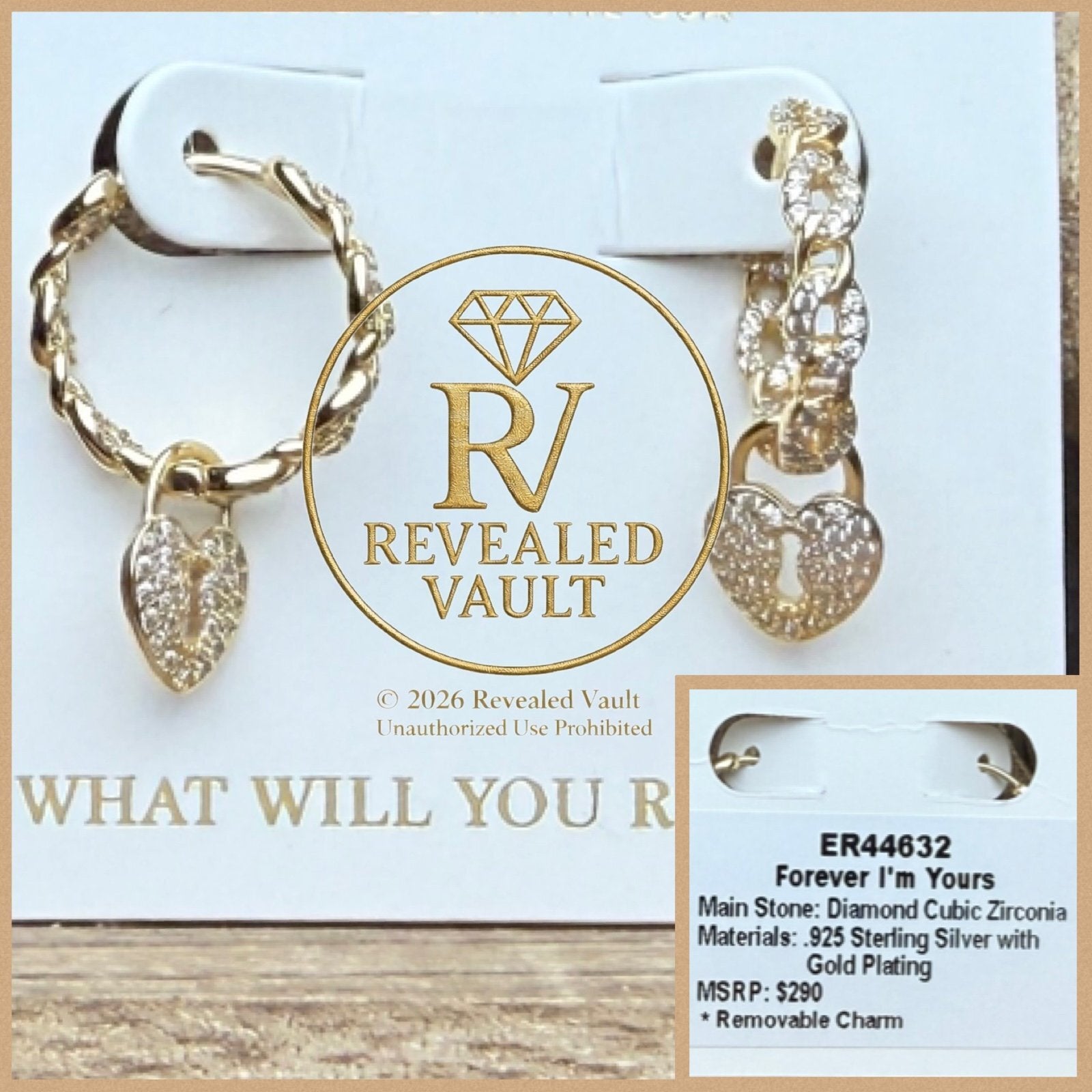 Forever I’m Yours - Sterling Club Vermeil